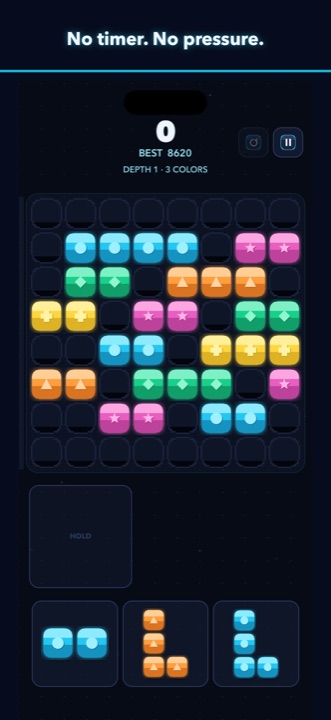Zen mode with a calm board